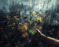 hugosilva5328_A_drone_hovering_over_a_recovering_burnt_forest_a_d6a6ea5b-9822-473f-91cf-6989eb045cbc