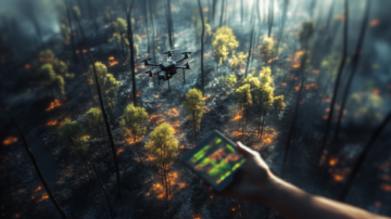 hugosilva5328_A_drone_hovering_over_a_recovering_burnt_forest_a_d6a6ea5b-9822-473f-91cf-6989eb045cbc